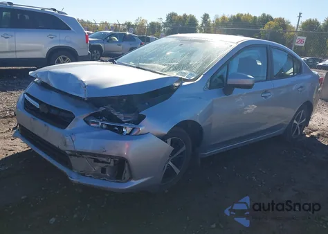 2022 Subaru Impreza Premium из США, поврежденный, VIN 4S3GKAV67N3601830